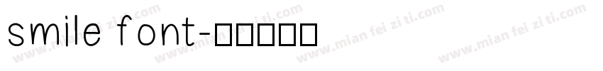 smile font字体转换